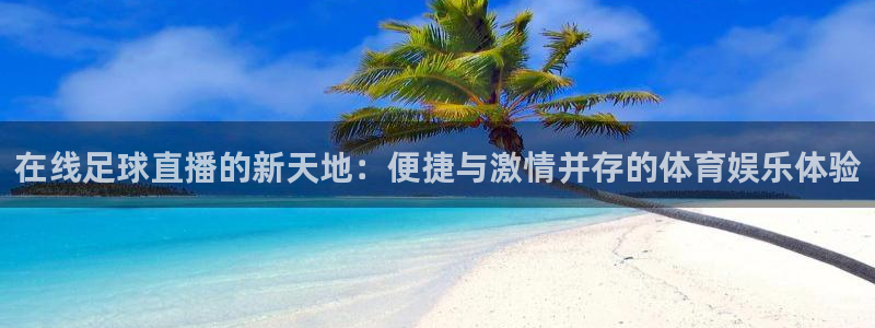 在线足球直播的新天地：便捷与激情并存的体育娱乐体验