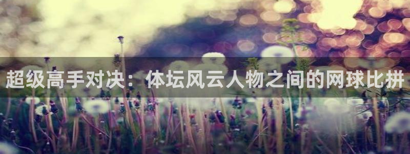 超级高手对决：体坛风云人物之间的网球比拼